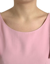 Load image into Gallery viewer, Dolce &amp; Gabbana Pink Short Sleeves Round Neck Blouse Top
