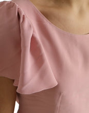 Load image into Gallery viewer, Dolce &amp; Gabbana Pink Short Sleeves Round Neck Blouse Top
