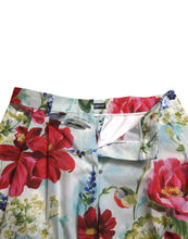 Load image into Gallery viewer, Dolce &amp; Gabbana Multicolor Floral High Waist Wide Leg Pants
