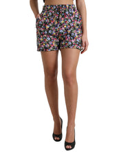 Load image into Gallery viewer, Dolce &amp; Gabbana Multicolor Floral High Waist Hot Pants Shorts

