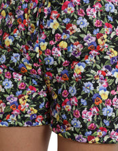 Load image into Gallery viewer, Dolce &amp; Gabbana Multicolor Floral High Waist Hot Pants Shorts
