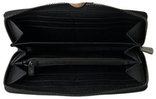 Load image into Gallery viewer, Dolce &amp; Gabbana Elegant Black Leather Zip Wallet
