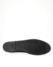 Load image into Gallery viewer, Dolce &amp; Gabbana Black Exotic Leather Espadrilles Slip On Shoes
