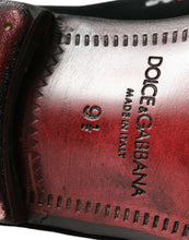 Load image into Gallery viewer, Dolce &amp; Gabbana Black Floral Velvet Formal Dress Shoes
