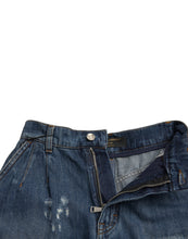 Load image into Gallery viewer, Dolce &amp; Gabbana Chic High Waist Denim Hot Pants Shorts
