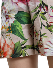 Load image into Gallery viewer, Dolce &amp; Gabbana High Waist Floral Cotton Hot Pants
