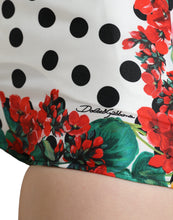 Load image into Gallery viewer, Dolce &amp; Gabbana Multicolor Floral Polka Dot Hot Pants Shorts
