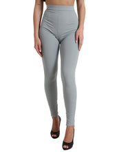 Load image into Gallery viewer, Dolce &amp; Gabbana Gray Nylon Slim Trouser Pants
