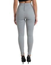 Load image into Gallery viewer, Dolce &amp; Gabbana Gray Nylon Slim Trouser Pants
