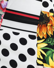 Load image into Gallery viewer, Dolce &amp; Gabbana Glamorous High Waist Patchwork Midi Skirt
