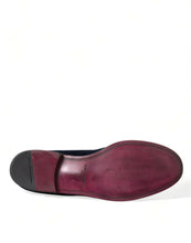 Load image into Gallery viewer, Dolce &amp; Gabbana Black Velvet Loafers Formal Dress Shoes
