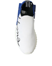 Load image into Gallery viewer, Dolce &amp; Gabbana White Blue Sorrento Low Top Men Casual Sneakers Shoes
