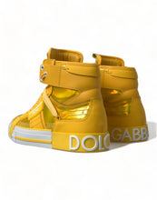 Load image into Gallery viewer, Dolce &amp; Gabbana Chic High-Top Color-Block Sneakers
