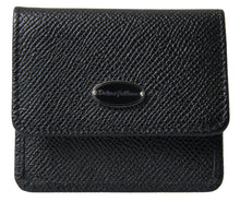 Load image into Gallery viewer, Dolce &amp; Gabbana Elegant Leather Bifold Coin Purse Wallet
