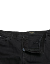 Load image into Gallery viewer, Dolce &amp; Gabbana Black Cotton Stretch Bermuda Denim Shorts
