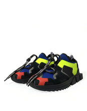 Load image into Gallery viewer, Dolce &amp; Gabbana Multicolor Sorrento Lace Up Men Sneakers Shoes
