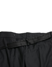 Load image into Gallery viewer, Dolce &amp; Gabbana Black Wool Slim Fit Formal Trouser Dress Pants
