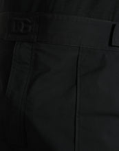 Load image into Gallery viewer, Dolce &amp; Gabbana Black Polyester Logo Straight Pants
