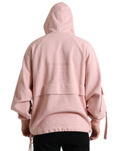 Load image into Gallery viewer, Dolce &amp; Gabbana Pink Cotton Hooded Pockets Pullover Sweater
