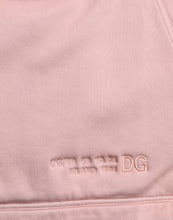 Load image into Gallery viewer, Dolce &amp; Gabbana Pink Cotton Hooded Pockets Pullover Sweater
