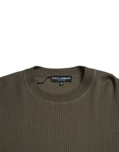 Load image into Gallery viewer, Dolce &amp; Gabbana Green Viscose Crew Neck Men Pullover Sweater
