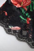 Load image into Gallery viewer, Dolce &amp; Gabbana Anthurium Print Silk Camisole Top
