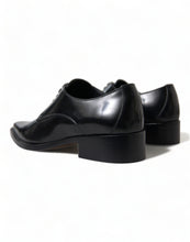 Load image into Gallery viewer, Dolce &amp; Gabbana Elegant Black Leather Formal Flats
