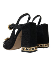 Load image into Gallery viewer, Dolce &amp; Gabbana Elegant Black Ankle Strap Heels
