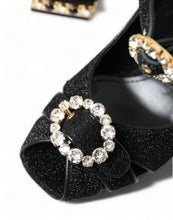 Load image into Gallery viewer, Dolce &amp; Gabbana Elegant Black Ankle Strap Heels
