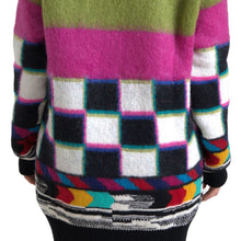 Load image into Gallery viewer, Dolce &amp; Gabbana Multicolor Stripes V-neck Pullover Sweater
