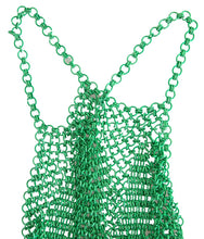 Load image into Gallery viewer, Dolce &amp; Gabbana Emerald Halter Cropped Tank Top
