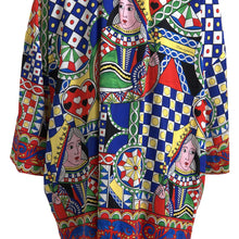 Load image into Gallery viewer, Dolce &amp; Gabbana Multicolor Printed Long Sleeves Blouse Top
