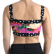 Load image into Gallery viewer, Dolce &amp; Gabbana Elegant Silk Blend Cropped Bustier Tank
