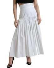 Load image into Gallery viewer, Dolce &amp; Gabbana Elegant High Waist Cotton Maxi Skirt
