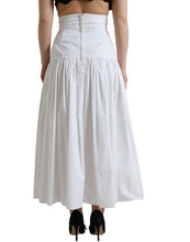 Load image into Gallery viewer, Dolce &amp; Gabbana Elegant High Waist Cotton Maxi Skirt
