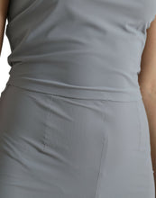 Load image into Gallery viewer, Dolce &amp; Gabbana Gray Nylon Strapless Bodycon Jumpsuit Dress
