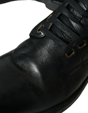 Load image into Gallery viewer, Dolce &amp; Gabbana Black Leather Perugino Ankle Boots Shoes
