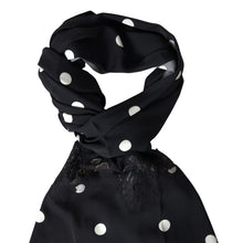 Load image into Gallery viewer, Dolce &amp; Gabbana Elegant Silk-Blend Monochrome Scarf
