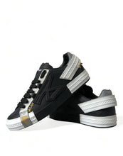 Load image into Gallery viewer, Dolce &amp; Gabbana Black Leather Portofino Low Top Men Sneakers Shoes
