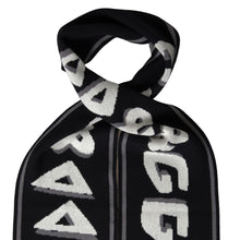 Load image into Gallery viewer, Dolce &amp; Gabbana Elegant Black Cashmere Men&#39;s Scarf
