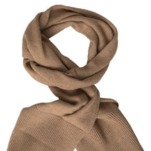 Load image into Gallery viewer, Dolce &amp; Gabbana Elegant Camel-Hued Designer Scarf
