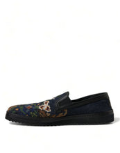 Load image into Gallery viewer, Dolce &amp; Gabbana Multicolor Floral Slippers Men Loafers Shoes
