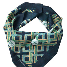 Load image into Gallery viewer, Dolce &amp; Gabbana Multicolor Printed Square Handkerchief Scarf
