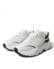 Load image into Gallery viewer, Dolce &amp; Gabbana Chic Black &amp; White Daymaster Leather Sneakers
