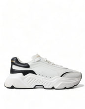 Load image into Gallery viewer, Dolce &amp; Gabbana Chic Black &amp; White Daymaster Leather Sneakers
