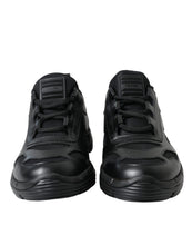 Load image into Gallery viewer, Prada Sleek Low Top Leather Sneakers in Timeless Black
