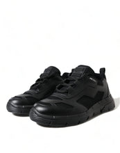 Load image into Gallery viewer, Prada Sleek Low Top Leather Sneakers in Timeless Black
