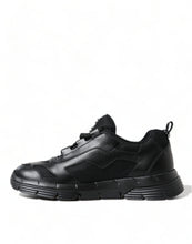 Load image into Gallery viewer, Prada Sleek Low Top Leather Sneakers in Timeless Black
