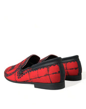 Load image into Gallery viewer, Dolce &amp; Gabbana Red Black Torero Loafers Slippers Men Shoes
