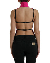 Load image into Gallery viewer, Dolce &amp; Gabbana Pink Wool Knit Turtle Neck Backless Tank Top
